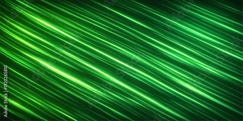 A green abstract background features a macro closeup of tropical palm leaf foliage with a striped texture and light lines creating a nature-inspired summer pattern