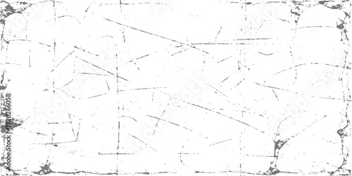 An abstract vintage grunge texture background features an engineering blueprint pattern with technical lines and a vector illustration design for architectural projects