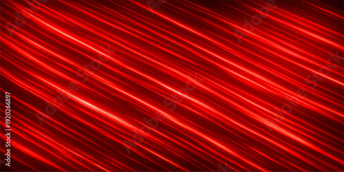 An elegant red silk abstract background featuring a theater curtain texture with light lines on velvet fabric for a cinema stage backdrop illustration