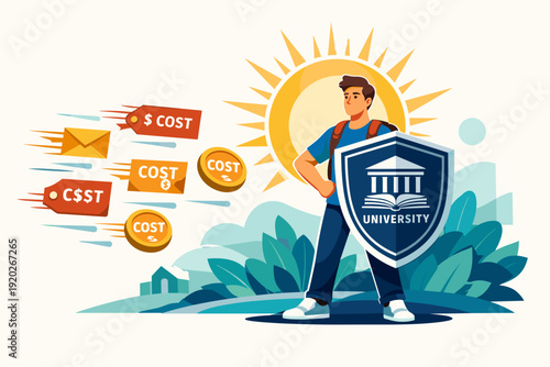 Student Protects University Education Costs From Financial Burden.