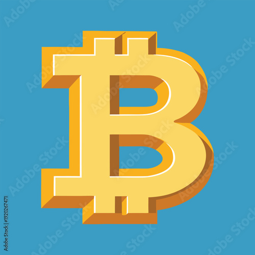 A 3d gold dollar sign icon stands on a white background as a financial symbol of wealth and business currency in this modern banking illustration