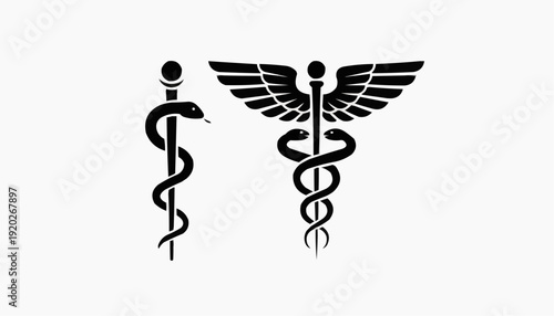 caduceus medical symbol