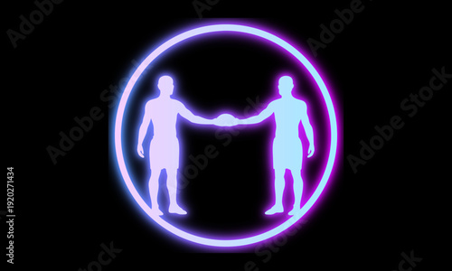 People Handshake Agreement