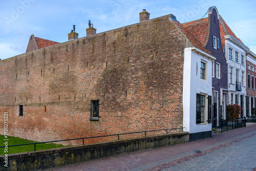 Citywall of Elburg, Gelderland province, The Netherlands  