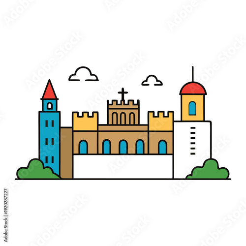 A futuristic Mara Aibo city skyline glows at dusk, with sleek towers, neon lights, and flying vehicles weaving through a vibrant, high-tech urban horizon.
