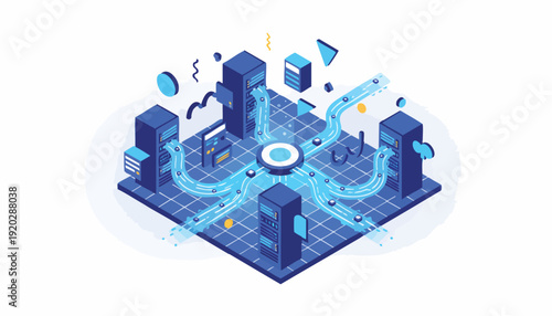 Strategic Data Flow: Centralized Network Connectivity for Enterprise Cloud Solutions