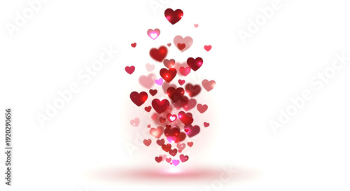 red rose petals