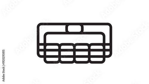 Cards stack with 3 decks in black line art on white background featuring card game, poker, blackjack with solitaire and card deck elements for card illustration, card graphic projects, clean