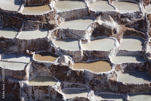 Fotografie Maras Salt Terraces near Cusco, Peru