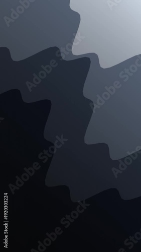 motion wave Vertical dark gray and black abstract camouflage pattern animation