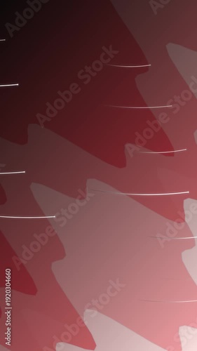 motion wave Vertical Abstract Red Gradient Background with White Lines