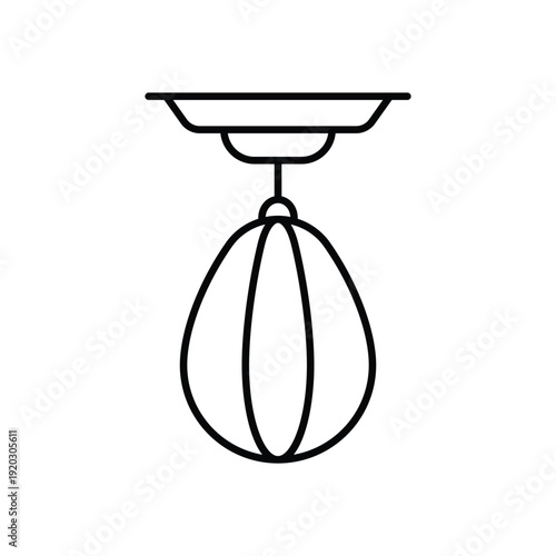Punching Ball vector icon