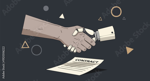 Human-AI Alliance: Securing Future Business Contracts with Advanced Automation and Trust