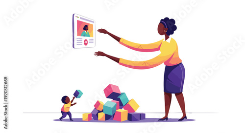 Professional Resilience: Adapting to Work-Life Integration Challenges in Remote Environments