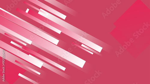レッドピンクのモダン抽象ストライプ背景
