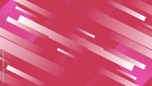 レッドピンクのモダン抽象ストライプ背景
