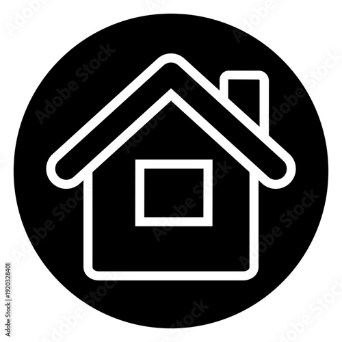 Home icon vector. Home page  Illustration sign. Homepage symbol. Main page logo.