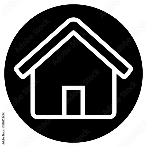 Home icon vector. Home page  Illustration sign. Homepage symbol. Main page logo.