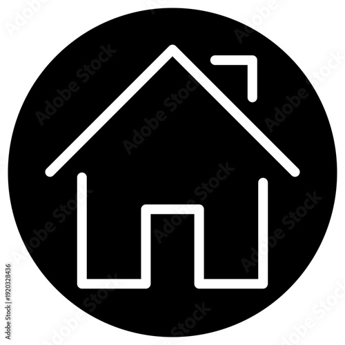 Home icon vector. Home page  Illustration sign. Homepage symbol. Main page logo.