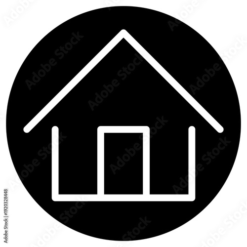 Home icon vector. Home page  Illustration sign. Homepage symbol. Main page logo.