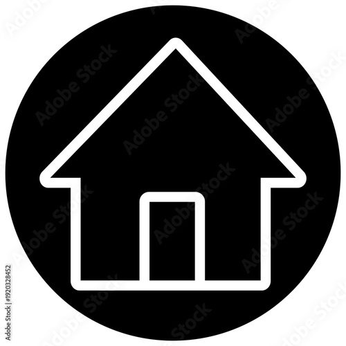 Home icon vector. Home page  Illustration sign. Homepage symbol. Main page logo.