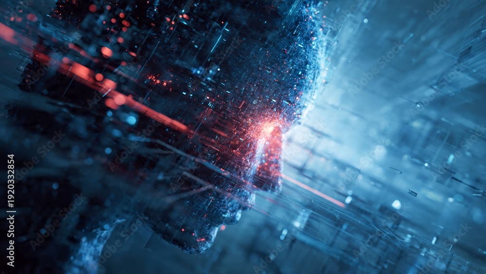Fototapeta premium AI Art Studio – Future of Creative Technology