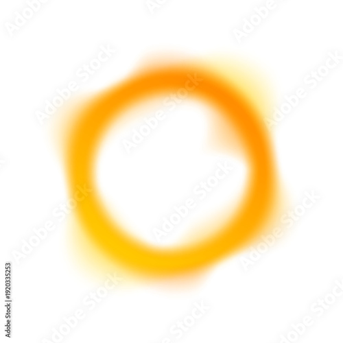 Futuristic portal shape glows with luminous green and blue gradients. Smooth liquid forms ripple with reflective highlights. The abstract vector design radiates energy and depth.