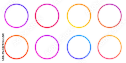 Futuristic abstract ring pulses with glowing liquid gradients. Neon blue and green highlights shimmer softly across the circular shape. The vector design conveys motion, energy, and modern elegance.