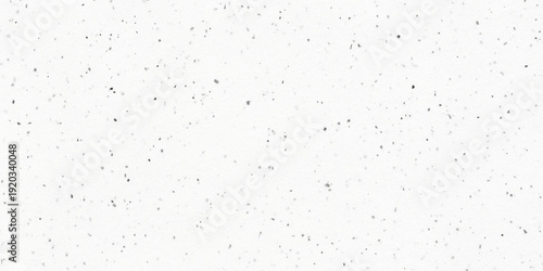 Bild auf Leinwand Monochrome white paper texture with small black and grey speckles