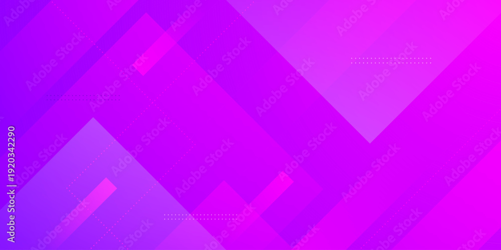 Obraz premium Abstract colorful purple background with triangle pattern theme concept element design. Overlap papercut banner style.
