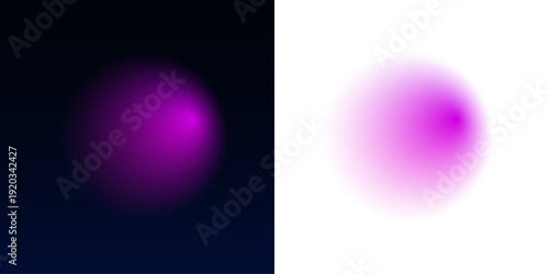 Abstract gradient blobs swirl in neon light with subtle transparency. Motion blur enhances depth and dynamic effect. Perfect for modern digital art and creative visuals.