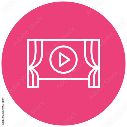 Cinema Screen Icon
