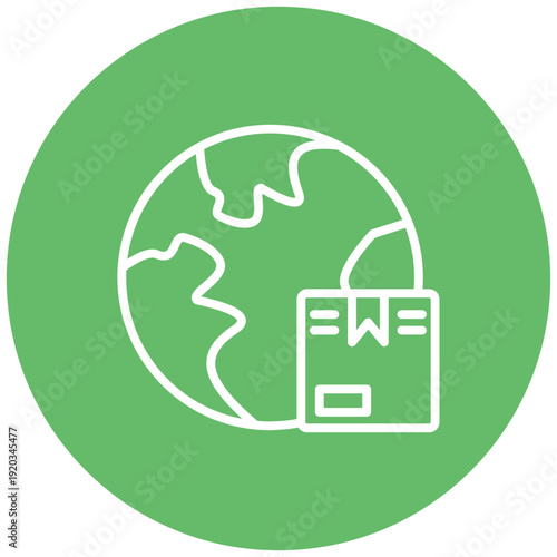 Worldwide Shipping Icon