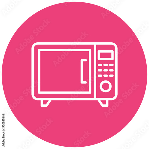 Microwave Oven Icon