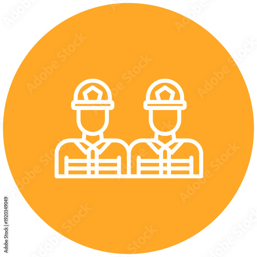 Firefighter Team Icon