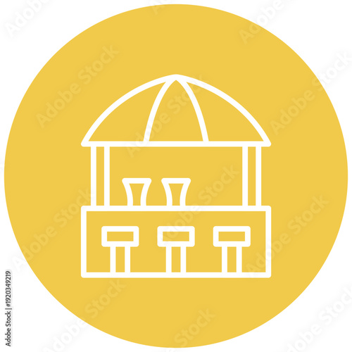 Beach Bar Icon