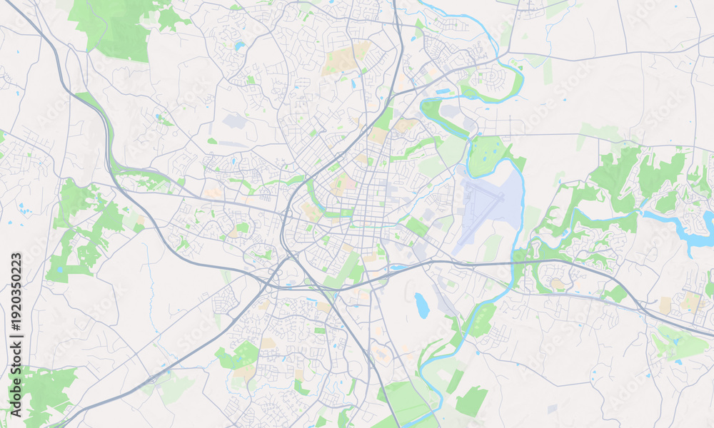 Obraz premium Frederick Maryland map