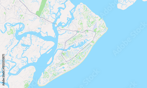 Photos Hilton Head Island South Carolina map