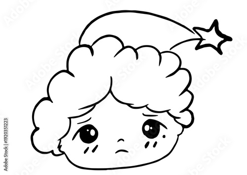 The cartoon character's name is Fundee, which means goodnight.