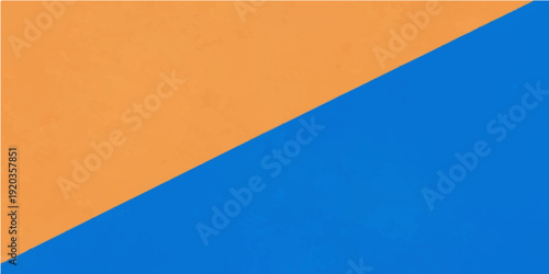 A vibrant grunge striped background with colorful paper textures and orange vector elements creates a blank business banner template for web wallpaper or art design illustration