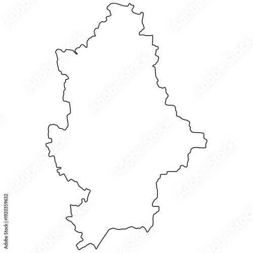 Border Donetsk Region Ukraine Map, Eastern Ukraine territory
