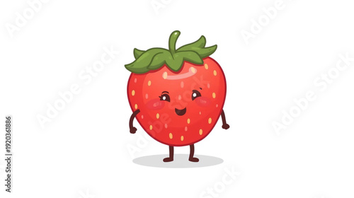 strawberries that have eyes, hands and feet