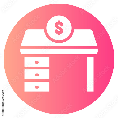 money gradient icon