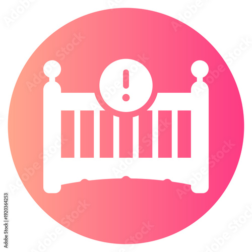 warning gradient icon