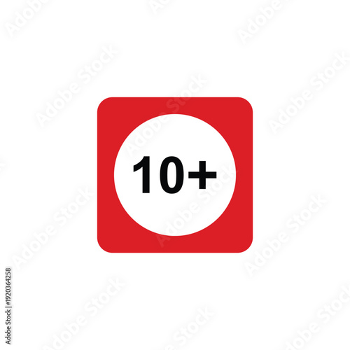 vector logo sets age limit sign, underage restriction, prohibition icon, age icon 1, 3, 6, 12, 14, 17, 18, 21, 24 years and above.