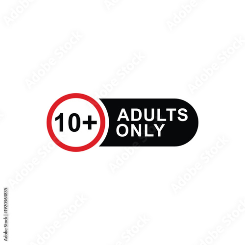 vector logo sets age limit sign, underage restriction, prohibition icon, age icon 1, 3, 6, 12, 14, 17, 18, 21, 24 years and above.