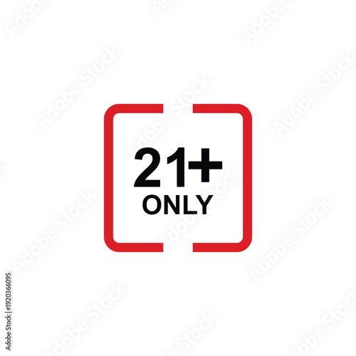 vector logo sets age limit sign, underage restriction, prohibition icon, age icon 1, 3, 6, 12, 14, 17, 18, 21, 24 years and above.