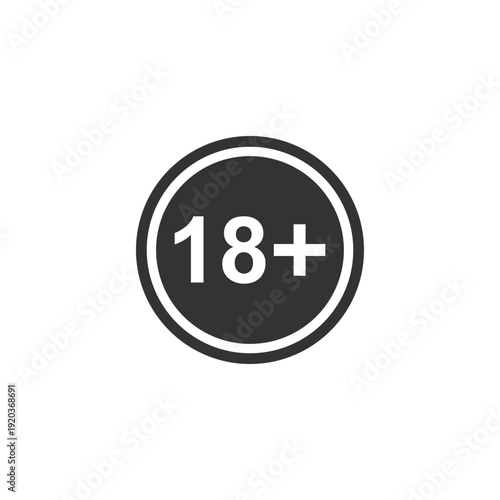 vector logo sets age limit sign, underage restriction, prohibition icon, age icon 1, 3, 6, 12, 14, 17, 18, 21, 24 years and above.