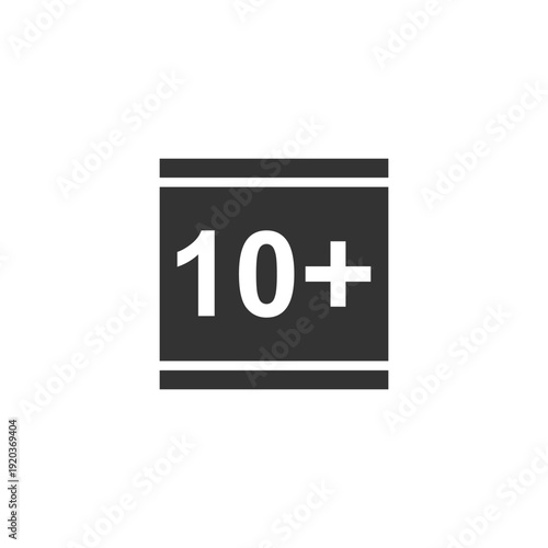 vector logo sets age limit sign, underage restriction, prohibition icon, age icon 1, 3, 6, 12, 14, 17, 18, 21, 24 years and above.