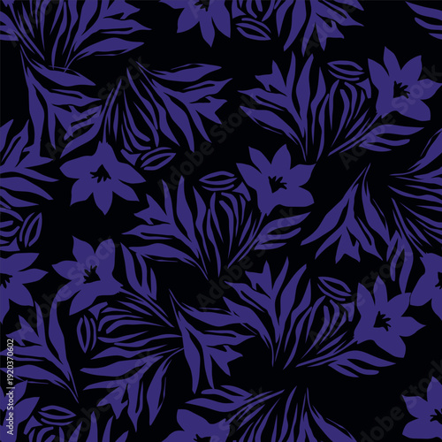 Seamless pattern from bouquet cute floral Traditional ornament yellow floral pattern,Abstract seamless simple floral pattern. Flower pattern. Spring pattern. used for textile, wallpaper, card 
